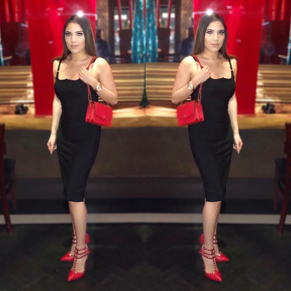 Black Classy Bandage Dress LAST ONE! SIZE:L